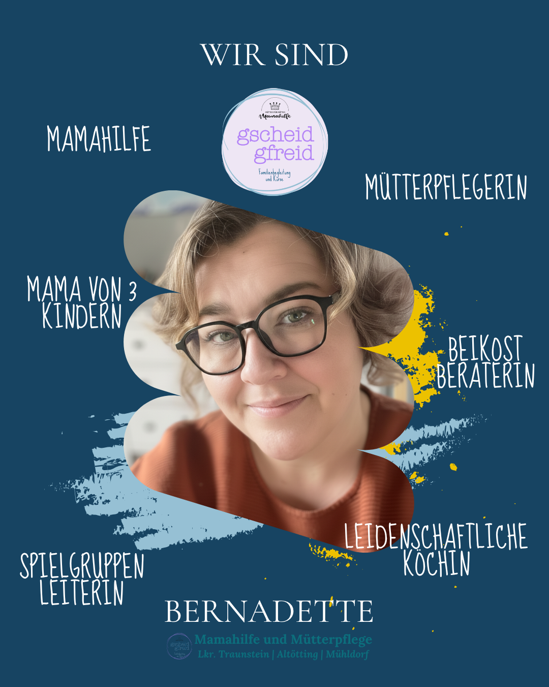 Bernadette von gscheid gfreid