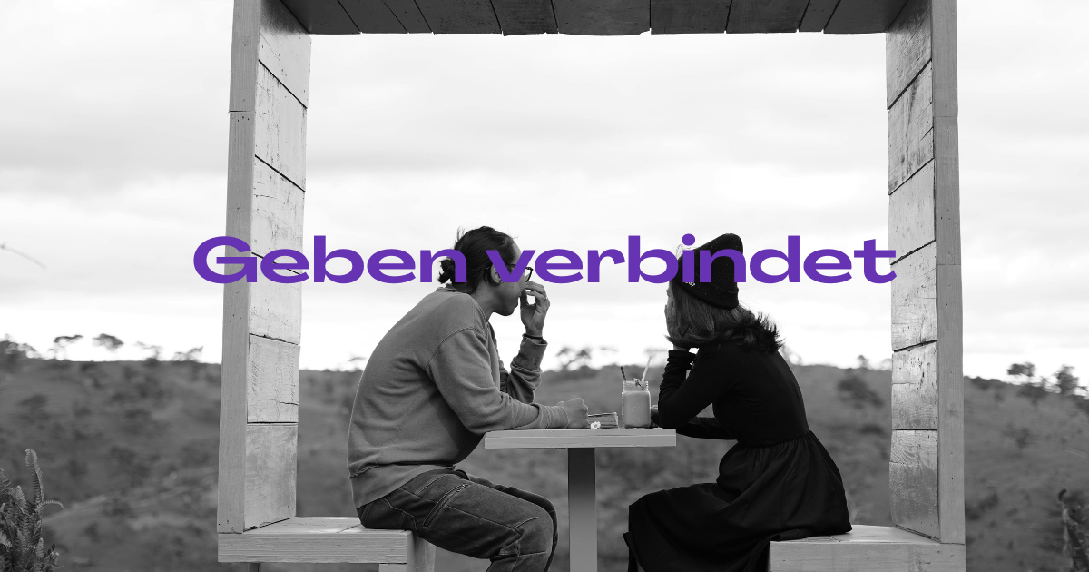Geben verbindet.